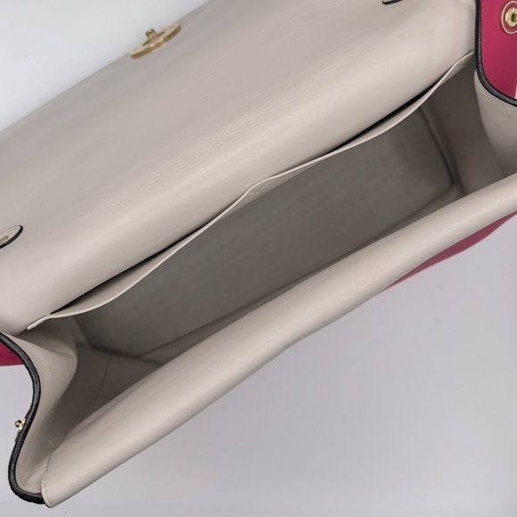 CHRISTIAN DIOR Leather Medium Be Dior Bag - Picture 16 of 16